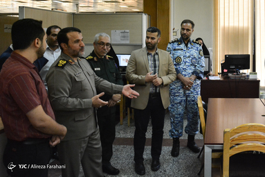 بازدید سردار کارگر از باشگاه خبرنگاران جوان