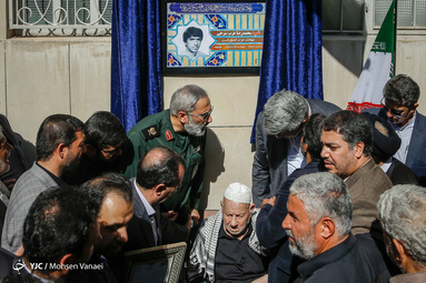 رونمایی از تمثال دوهزار شهید دفاع مقدس با حضور فرمانده سپاه تهران و شهردار تهران
