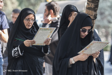 غبار روبی گلزار شهدا
