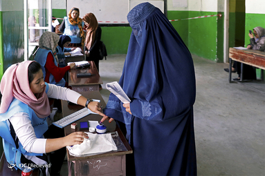 آغاز انتخابات ریاست جمهوری در افغانستان