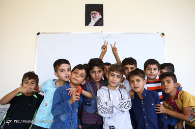 مراسم افتتاح متمرکز ۷۲ مدرسه استان کرمانشاه