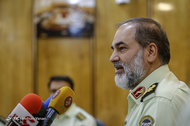 نشست خبری رئیس پلیس بین الملل نیروی انتظامی