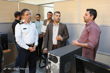 بازدید سردار مهماندار از باشگاه خبرنگارن جوان