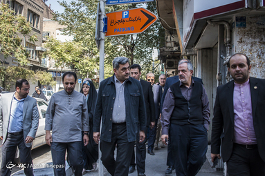 تهرانگردی شهردار تهران در منطقه ۱۱