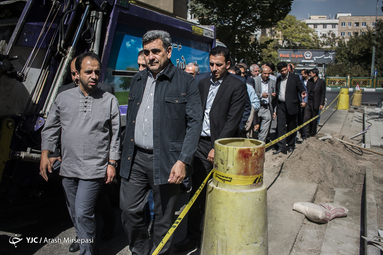 تهرانگردی شهردار تهران در منطقه ۱۱