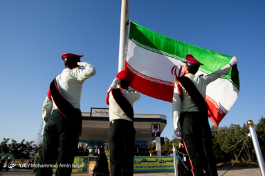صبحگاه مشترک ناجا - همدان