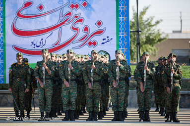 صبحگاه مشترک ناجا - همدان