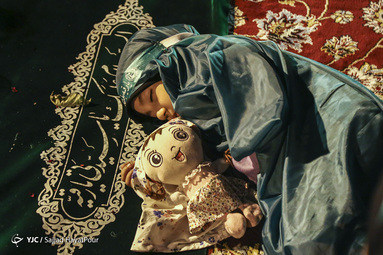 سفره حضرت رقیه (س) در قم و تهران