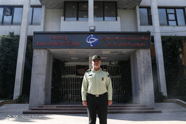 بازدید رئیس پلیس پیشگیری تهران بزرگ از باشگاه خبرنگاران جوان