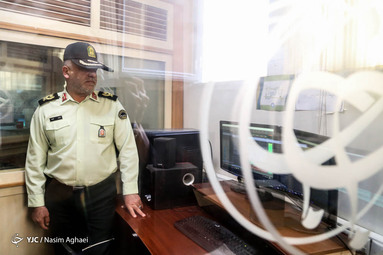 بازدید رئیس پلیس پیشگیری تهران بزرگ از باشگاه خبرنگاران جوان