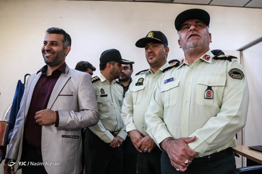 بازدید رئیس پلیس پیشگیری تهران بزرگ از باشگاه خبرنگاران جوان