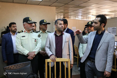 بازدید رئیس پلیس پیشگیری تهران بزرگ از باشگاه خبرنگاران جوان