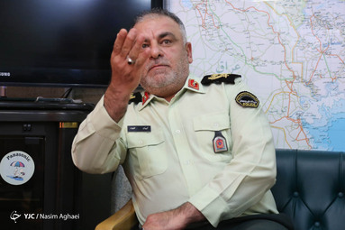 بازدید رئیس پلیس پیشگیری تهران بزرگ از باشگاه خبرنگاران جوان