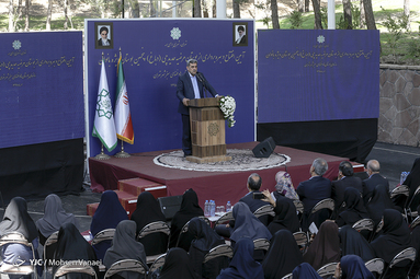 افتتاح بوستان مرضیه حدیدچی