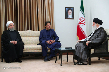 دیدار «عمران احمد خان نیازی» نخست وزیر پاکستان با رهبر معظم انقلاب