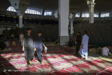 قرارگاه مردمی اربعین در مصلی قم