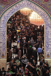 حال و هوای حرم امام حسین(ع) در آستانه اربعین