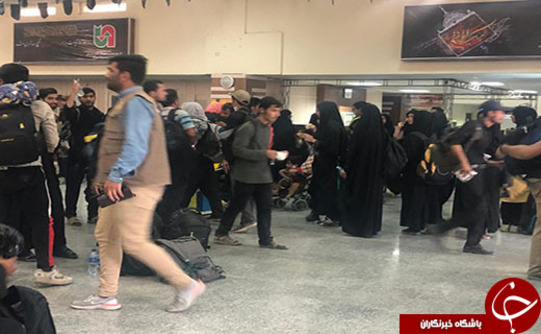 حال و هوای زوار امام حسین (ع) در مرز چذابه یک روز مانده تا اربعین حسینی (ع)۲۶ مهرماه