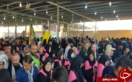 تردد زوار اربعین از مرز شلمچه