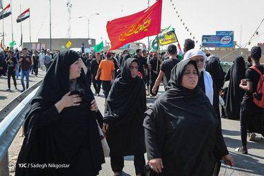 اولین سلام/ روایتی از اولین سلام و نگاه بر گنبد بارگاه مطهر سیدالشهدا و علمدار کربلا در روی پل میثم تمار