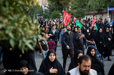 راهپیمایی جاماندگان اربعین در تهران