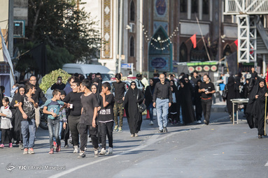 راهپیمایی جاماندگان اربعین در تهران