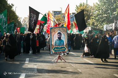 راهپیمایی جاماندگان اربعین در تهران