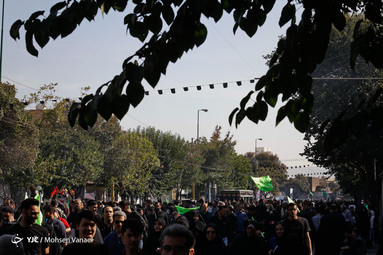 راهپیمایی جاماندگان اربعین در تهران