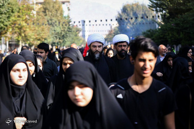 راهپیمایی جاماندگان اربعین در تهران