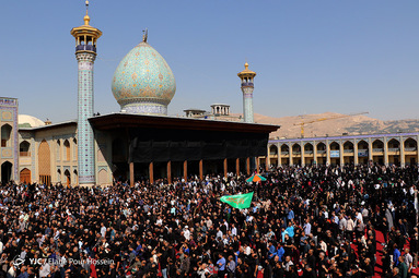 راهپیمایی جاماندگان اربعین در شیراز