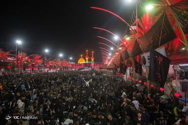 عزاداری شب اربعین حسینی در کربلا