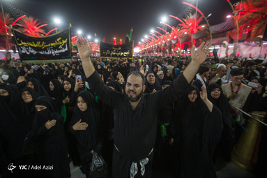 عزاداری شب اربعین حسینی در کربلا