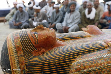 رونمایی از ۳۰ تابوت چوبی سه هزار ساله در مصر