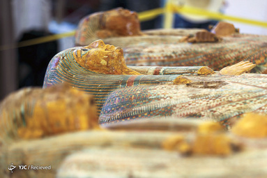 رونمایی از ۳۰ تابوت چوبی سه هزار ساله در مصر