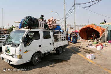 جمع‌آوری مواکب بعد از اربعین حسینی در کربلا