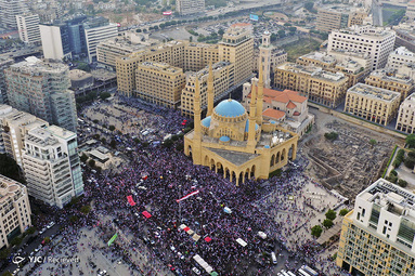 تظاهرات در لبنان