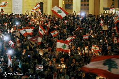 تظاهرات در لبنان