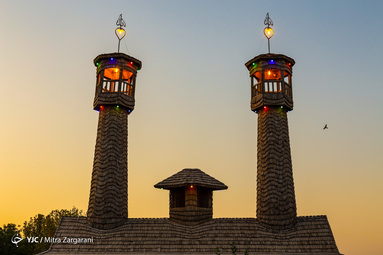 مسجد چوبی در دهکده چوبین نیشابور