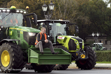 اعتراضات گسترده کشاورزان آلمانی