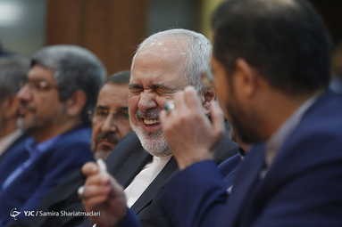 محمد جواد ظریف، وزیر امور خارجه در حاشیه کنفرانس یکجانبه‌گرایی و حقوق بین‌الملل