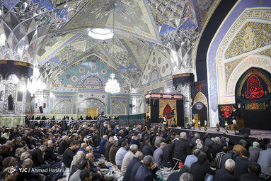 مراسم عزاداری ۲۸ صفر در حرم امام رضا (ع)