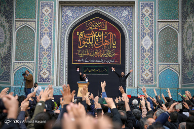 عزاداری روز شهادت امام رضا (علیه السلام) در حرم مطهر رضوی