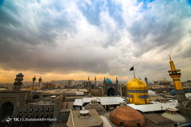 عزاداری روز شهادت امام رضا (علیه السلام) در حرم مطهر رضوی