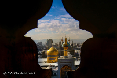 عزاداری روز شهادت امام رضا (علیه السلام) در حرم مطهر رضوی