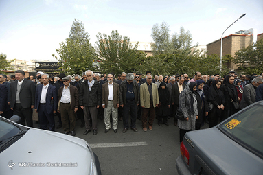 مراسم تشییع پیکر اعظم طالقانی