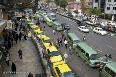 نمایی از میدان تجریش