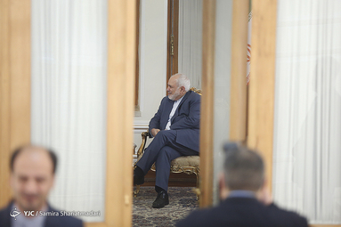 دیدار خداحافظی سفیر پاکستان با  ظریف