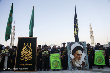 تجدید بیعت طلاب با امام زمان (عج)