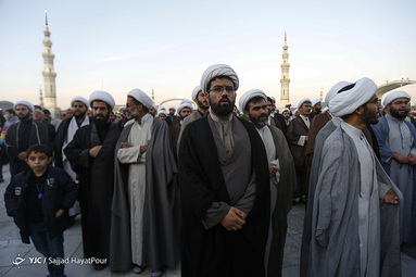 تجدید بیعت طلاب با امام زمان (عج)