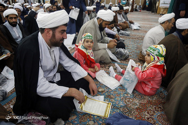 تجدید بیعت طلاب با امام زمان (عج)
